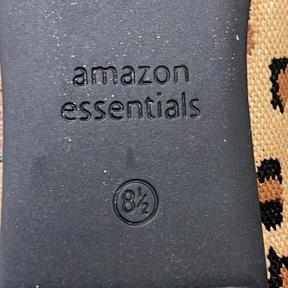 Amazon Essentials Leopard Ballet Flats Size 8.5 - Picture 6 of 9